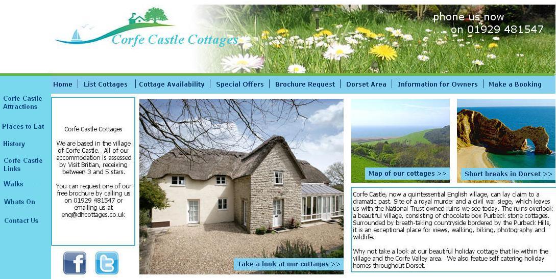 Corfe Castle Self Catering Holiday Cottages In Corfe Castle